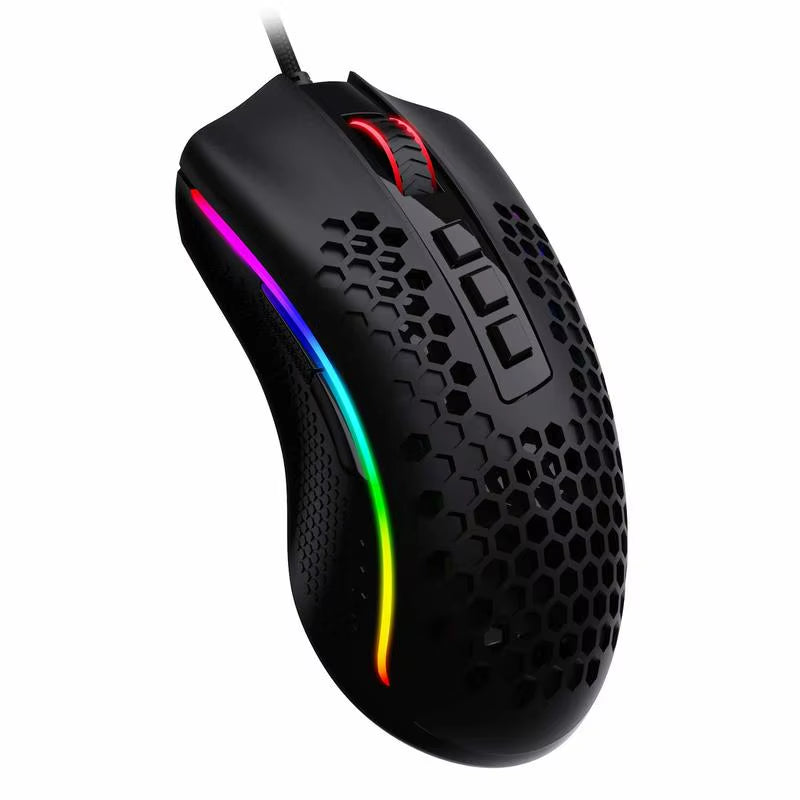 Reddragon M808 Storm Lightweight Gaming Mouse – 85g, 12400 DPI, RGB, 7 Programmable Buttons