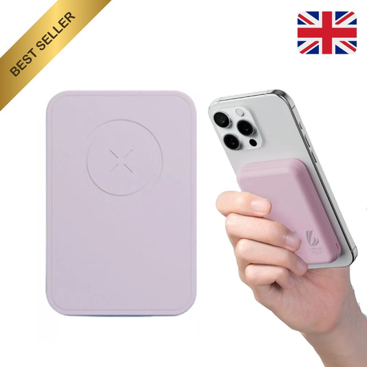 10000mAh Magnetic Wireless Power Bank – Fast-Charging Magsafe Portable Charger