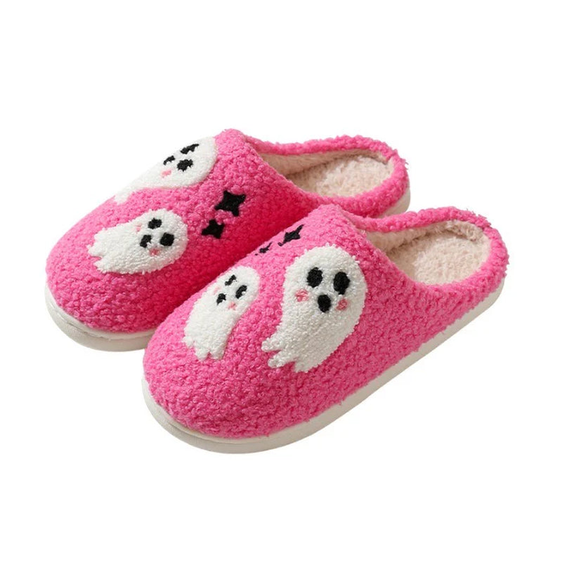 Winter Plush Slippers – Soft Faux-Fur Lining, Warm & Stylish Indoor Comfort