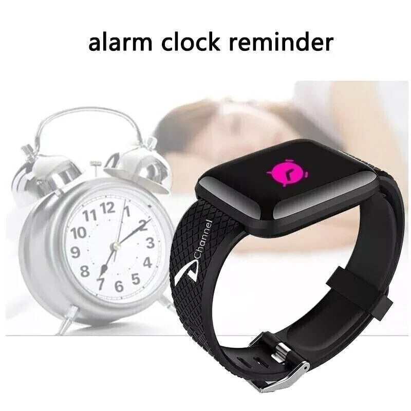 Smart Watch for Men & Women – Fitness Tracker with Heart Rate, Blood Pressure, Sports Modes (USB Charging)