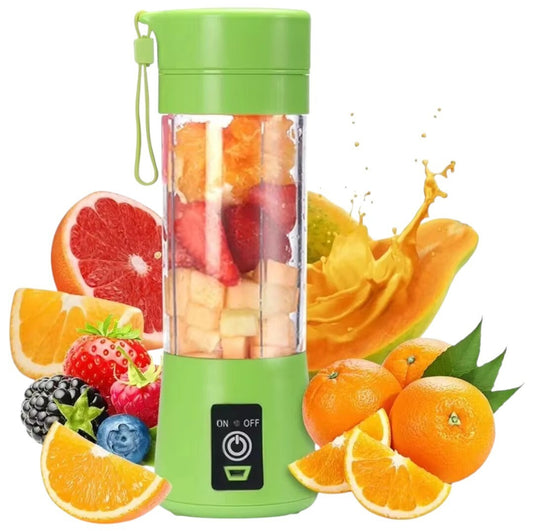Mini Portable Electric Juice Maker – 380ml USB Smoothie Blender for Fresh Juices & Shakes