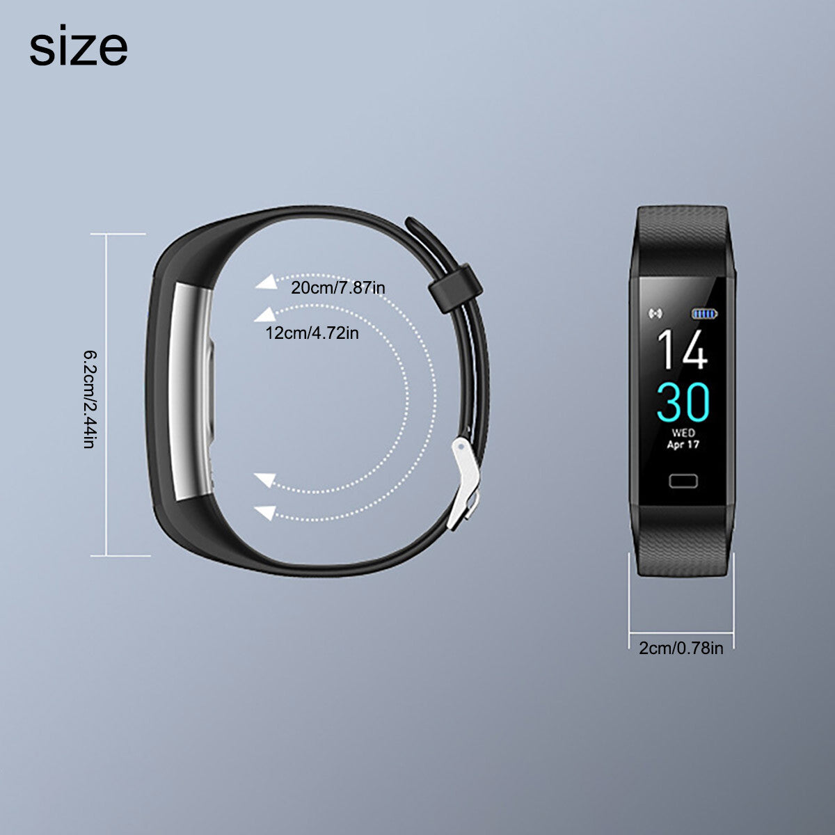 2025 NEW Smart Watch – Fitness Tracker with Heart Rate, Sleep & Activity Monitor