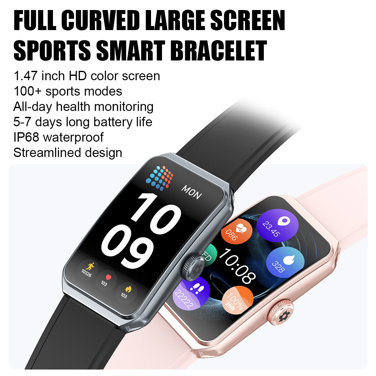 2025 NEW Smart Watch – Fitness Tracker with Heart Rate, Sleep & Activity Monitor