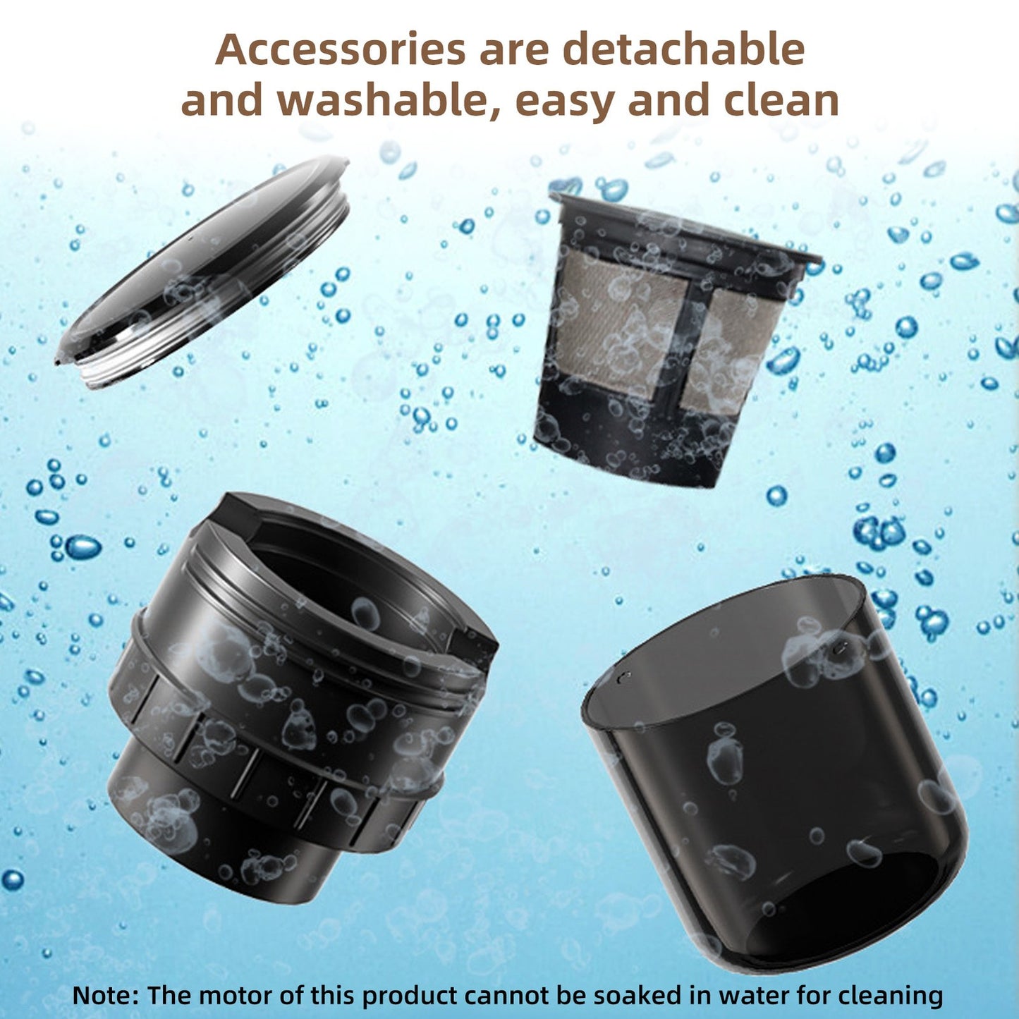 Handheld Coffee Maker Press Bottle Cup – Portable Espresso Machine for Travel & Camping