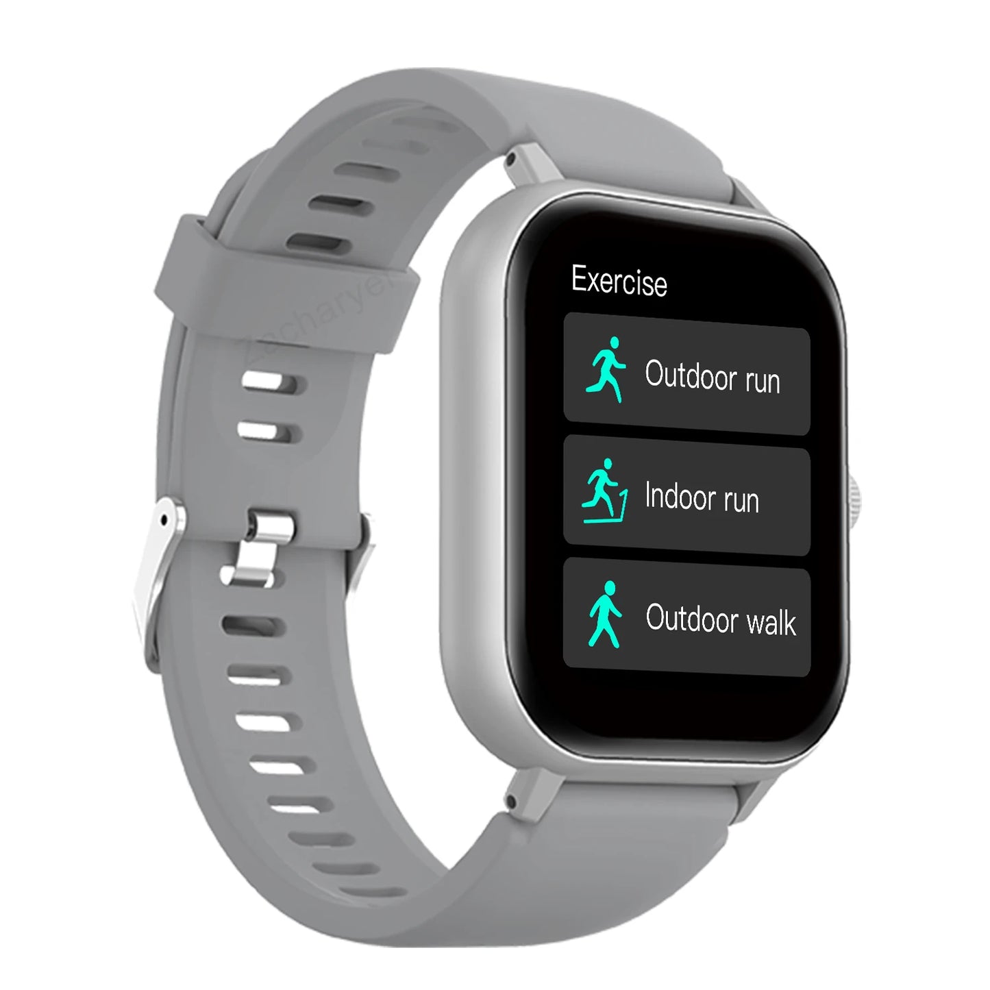 Wireless Smart Watch – Call Alerts, Fitness Tracking, Soft Silicone Strap