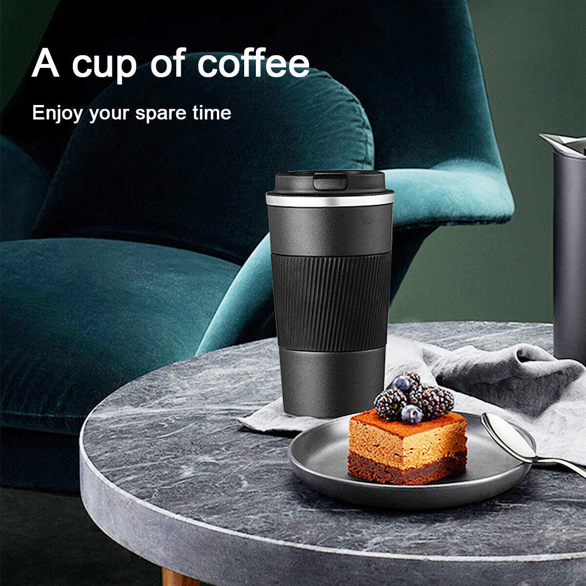 510ML Leakproof Insulated Thermal Stainless Steel Travel Coffee Mug