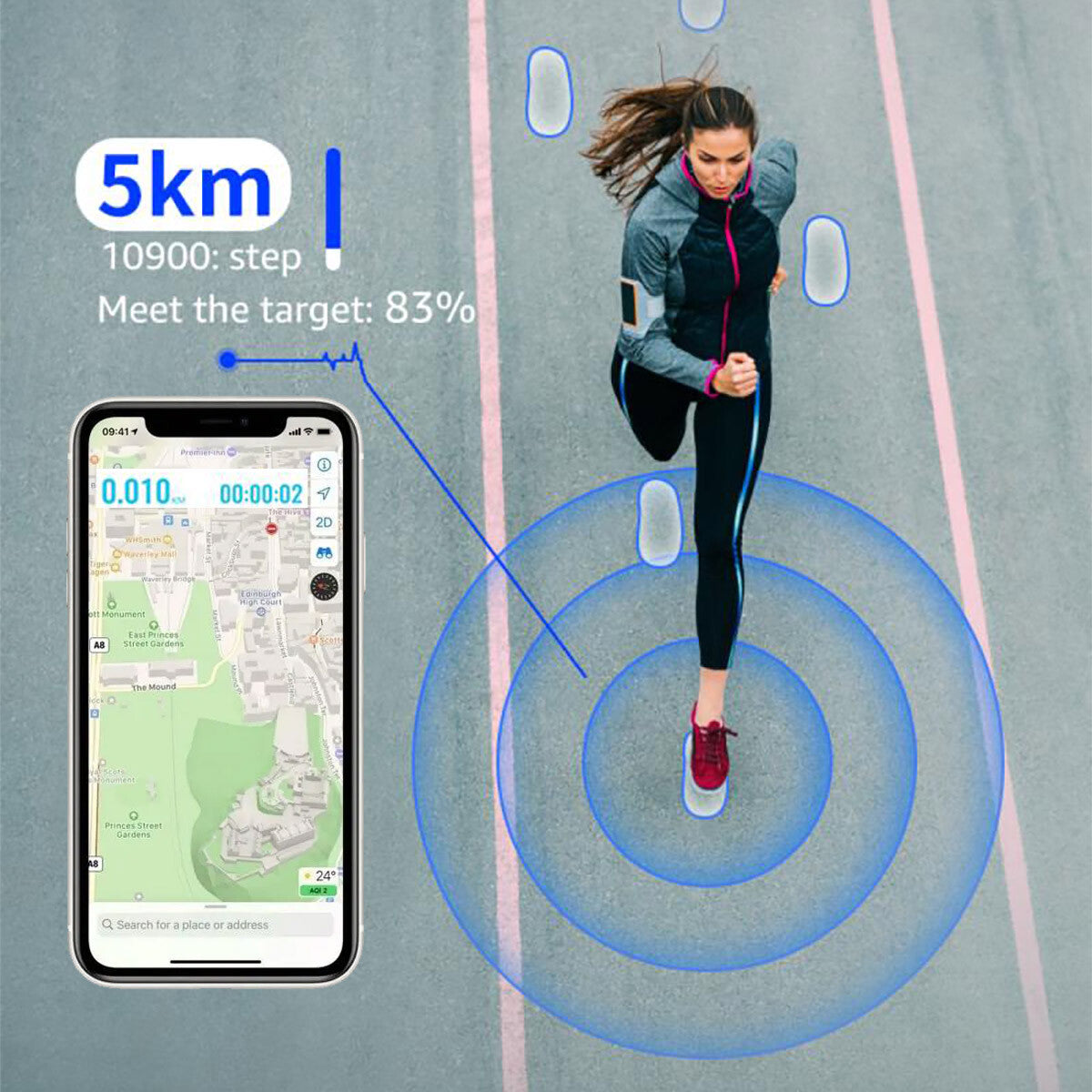 2025 NEW Smart Watch – Fitness Tracker with Heart Rate, Sleep & Activity Monitor