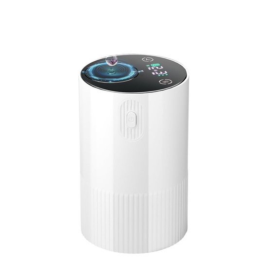 Waterless Diffuser for Essential Oils – Portable Nebulizing Aroma Diffuser for Home, Car & Travel