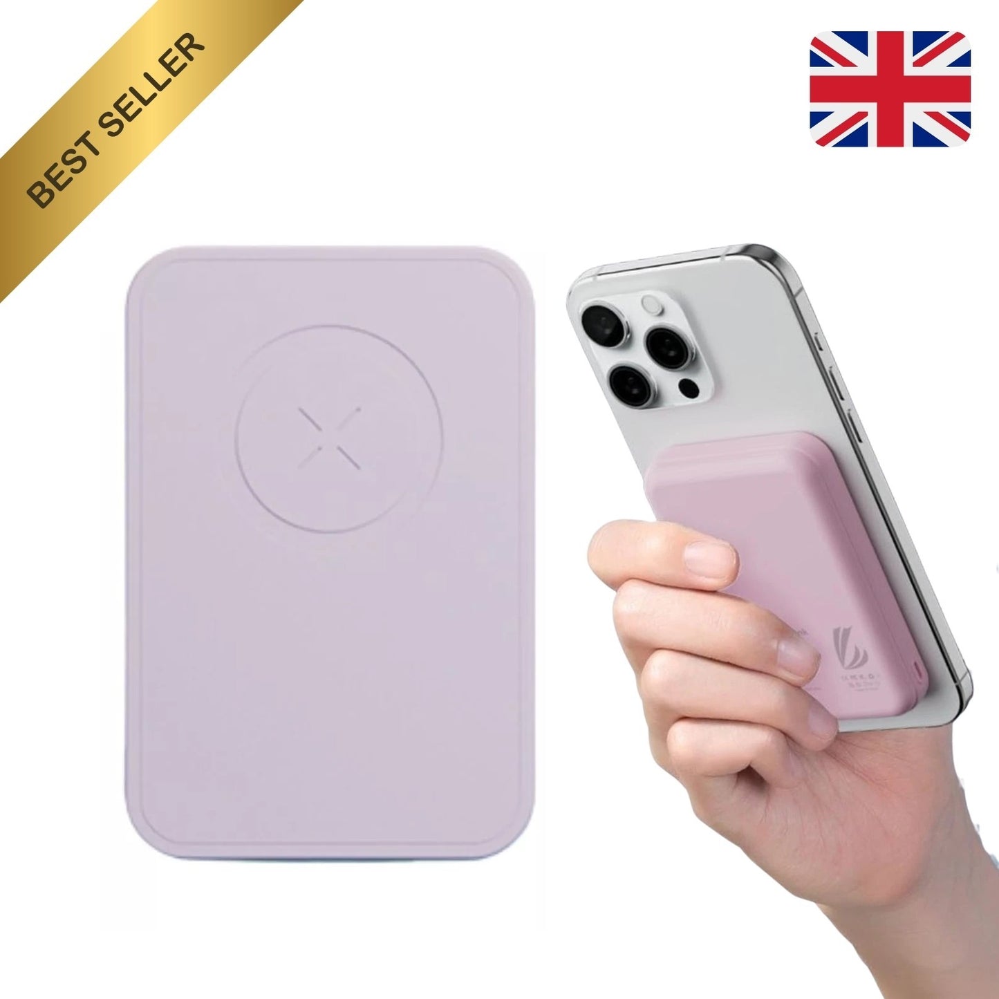 10000mAh Magnetic Wireless Power Bank – Fast-Charging Magsafe Portable Charger