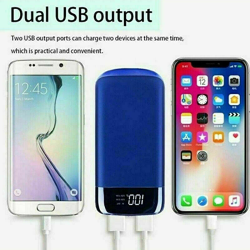 9000000mAh Portable Power Bank with Dual USB Fast Charging