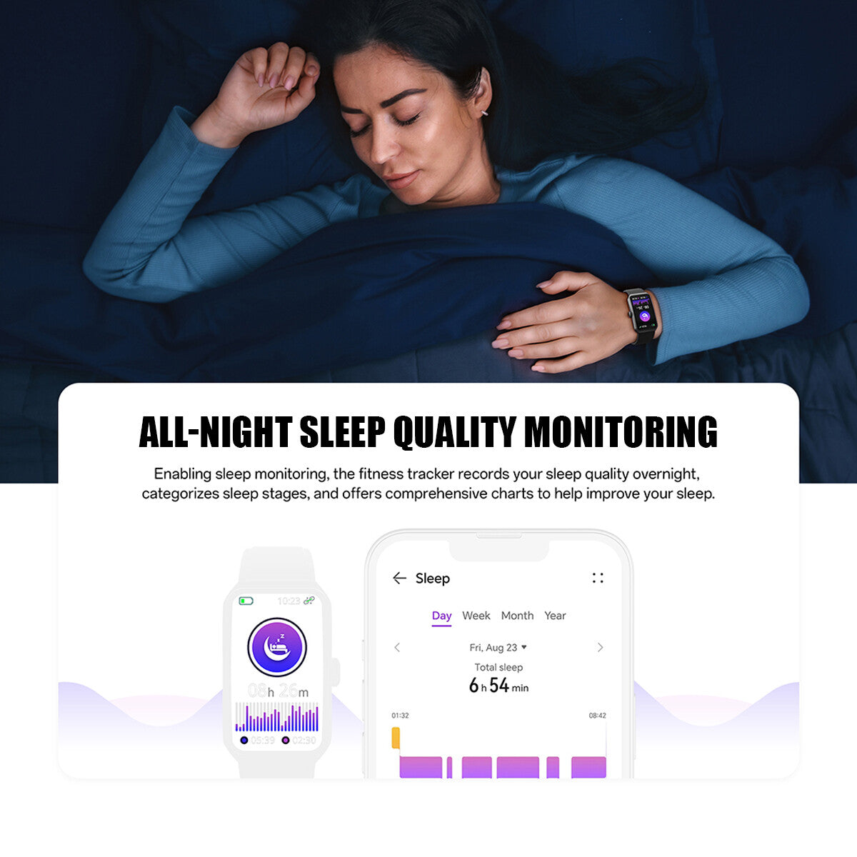 2025 NEW Smart Watch – Fitness Tracker with Heart Rate, Sleep & Activity Monitor