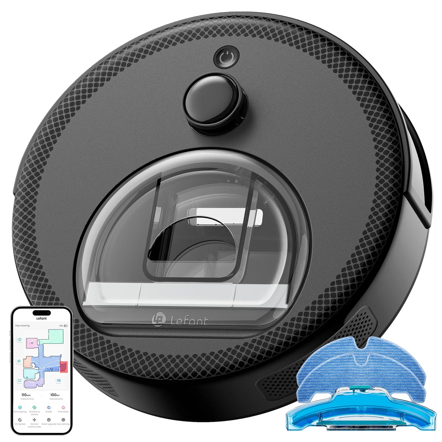 M330 Pro / M330S Robot Vacuum & Mop – 5000Pa Suction, LiDAR, No-Go Zones, Alexa/Google