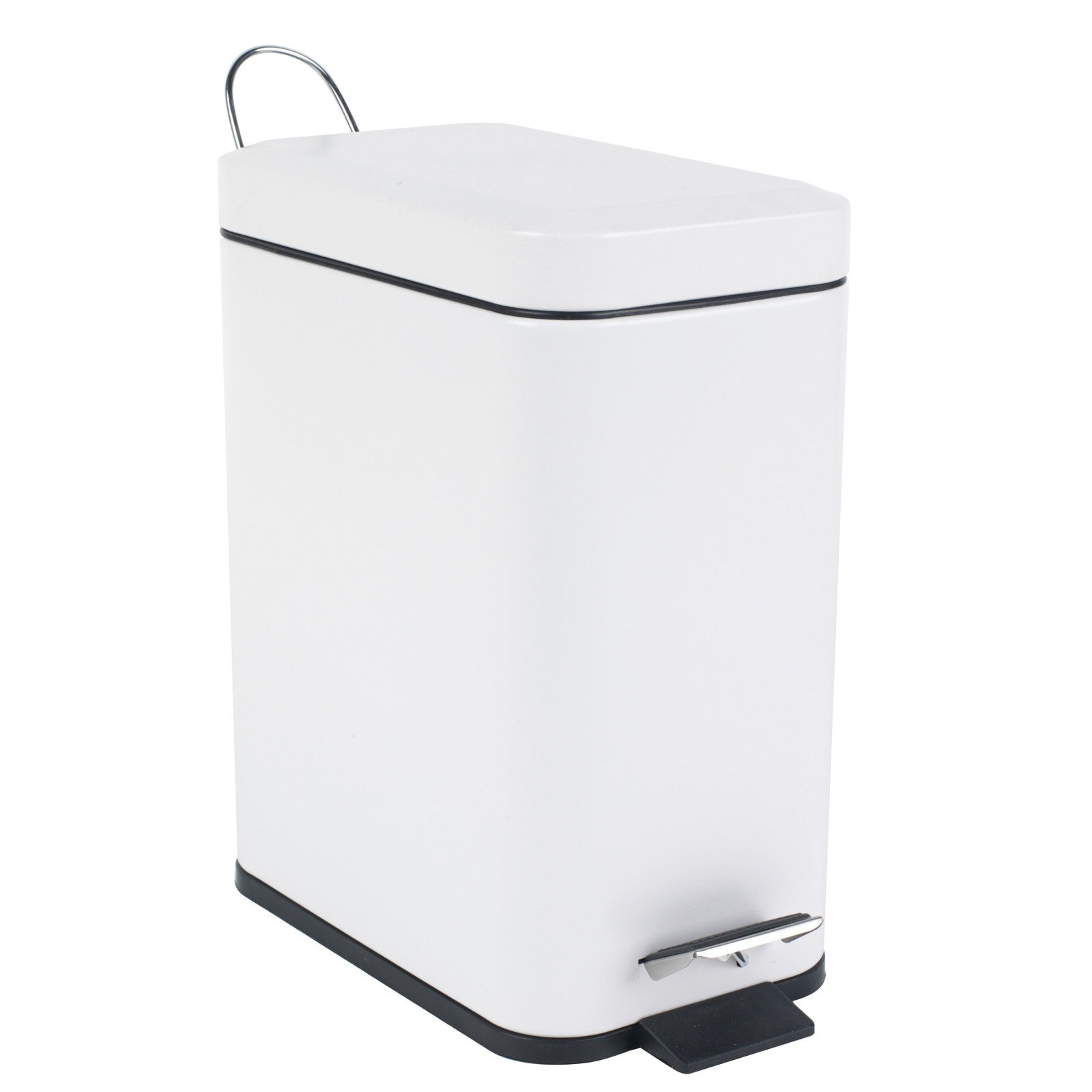 Beldray COMBO-4262 5 Litre Waste Pedal Bin with Soft Closing Lid – Set of 2