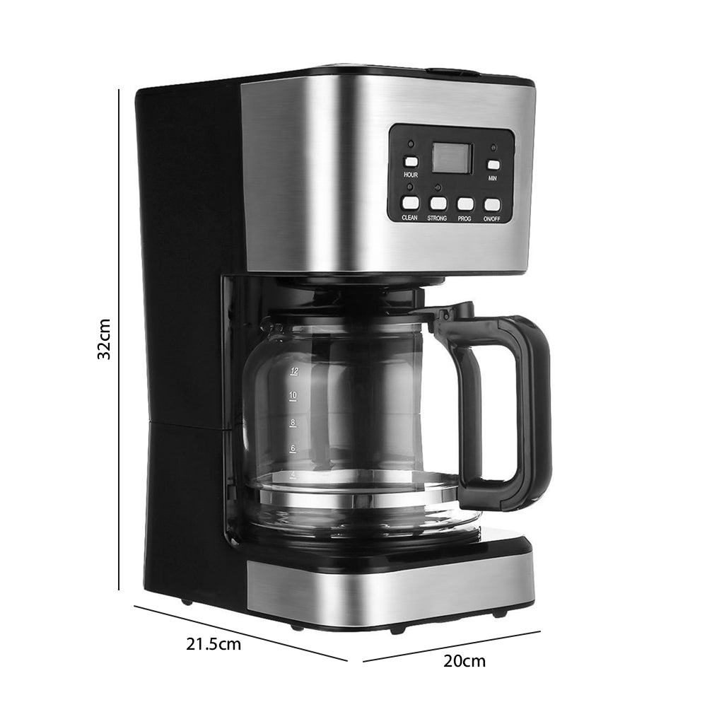 Filter Coffee Maker Machine 1.5L 