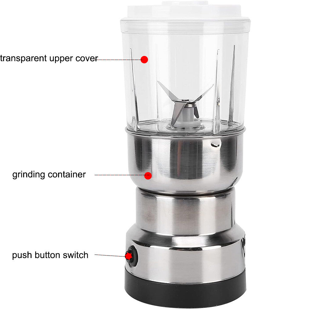 4 Blades Electric Coffee Bean Grinder | Grinding Milling Bean Nut Spice Grinder UK