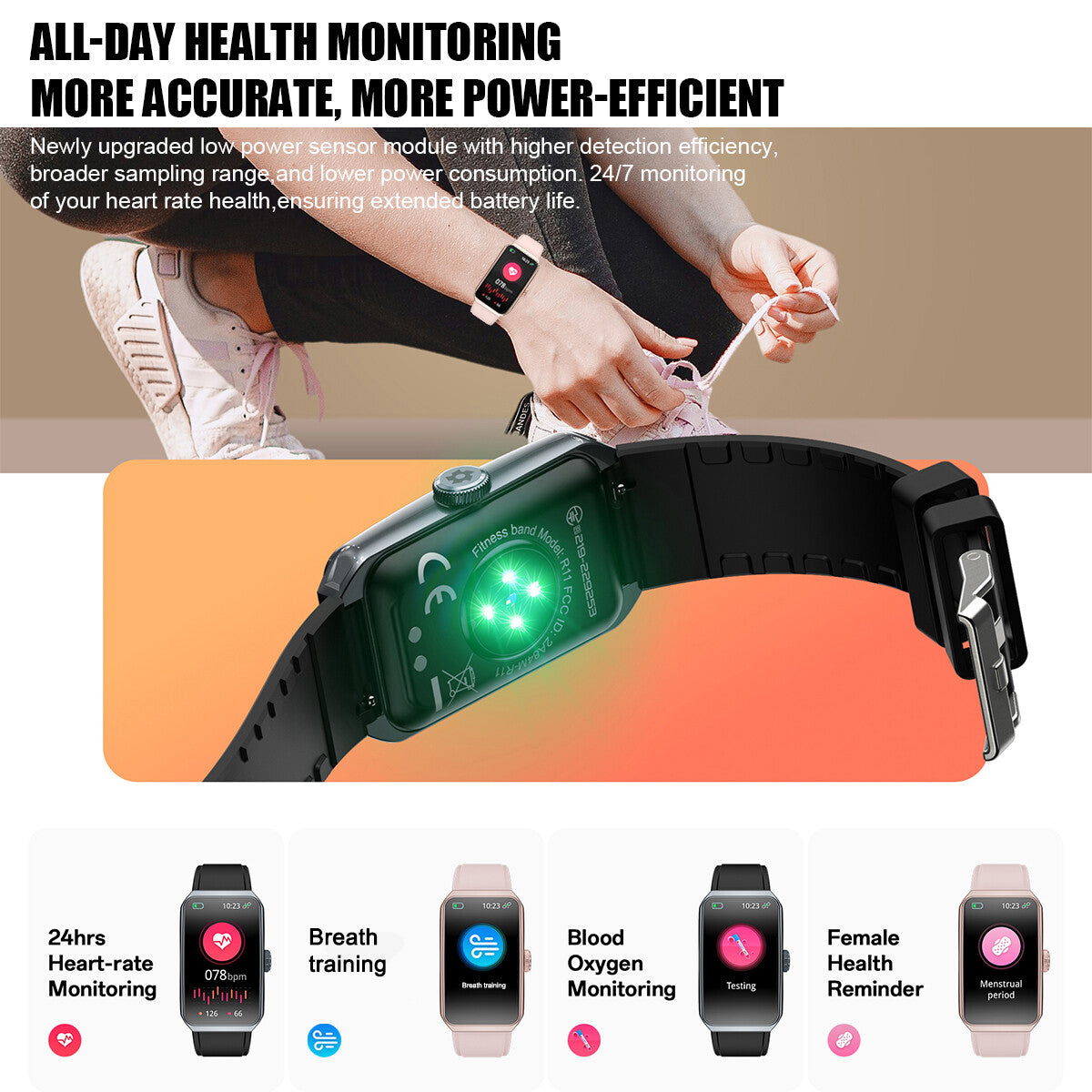 2025 NEW Smart Watch – Fitness Tracker with Heart Rate, Sleep & Activity Monitor