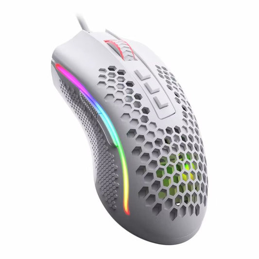 Reddragon M808 Storm Lightweight Gaming Mouse – 85g, 12400 DPI, RGB, 7 Programmable Buttons