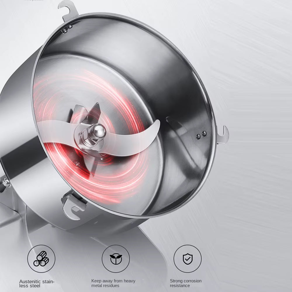 High Power Electric Coffee Grinder Kitchen Cereal Nuts Beans Spices Grains Grinder Machine