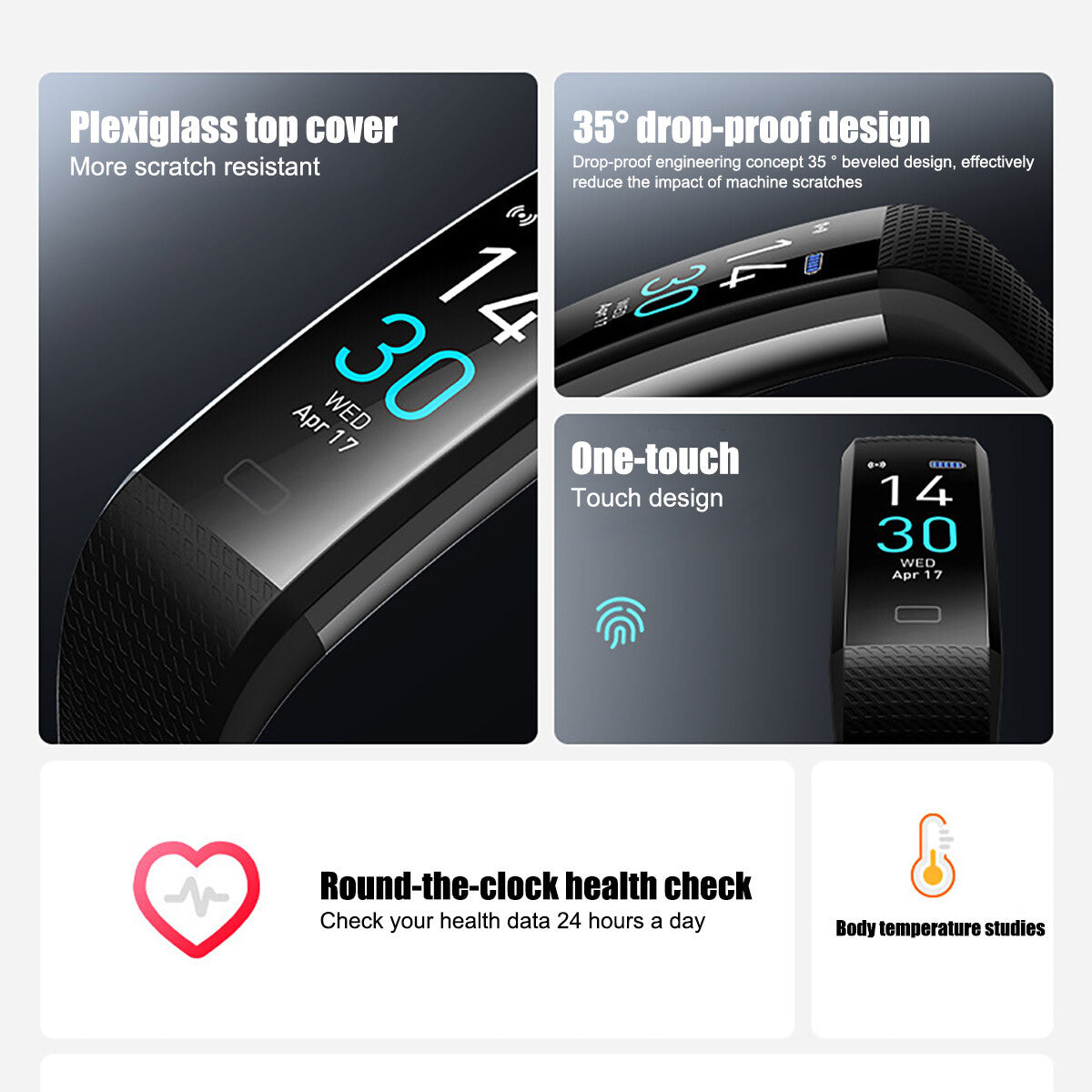 2025 NEW Smart Watch – Fitness Tracker with Heart Rate, Sleep & Activity Monitor