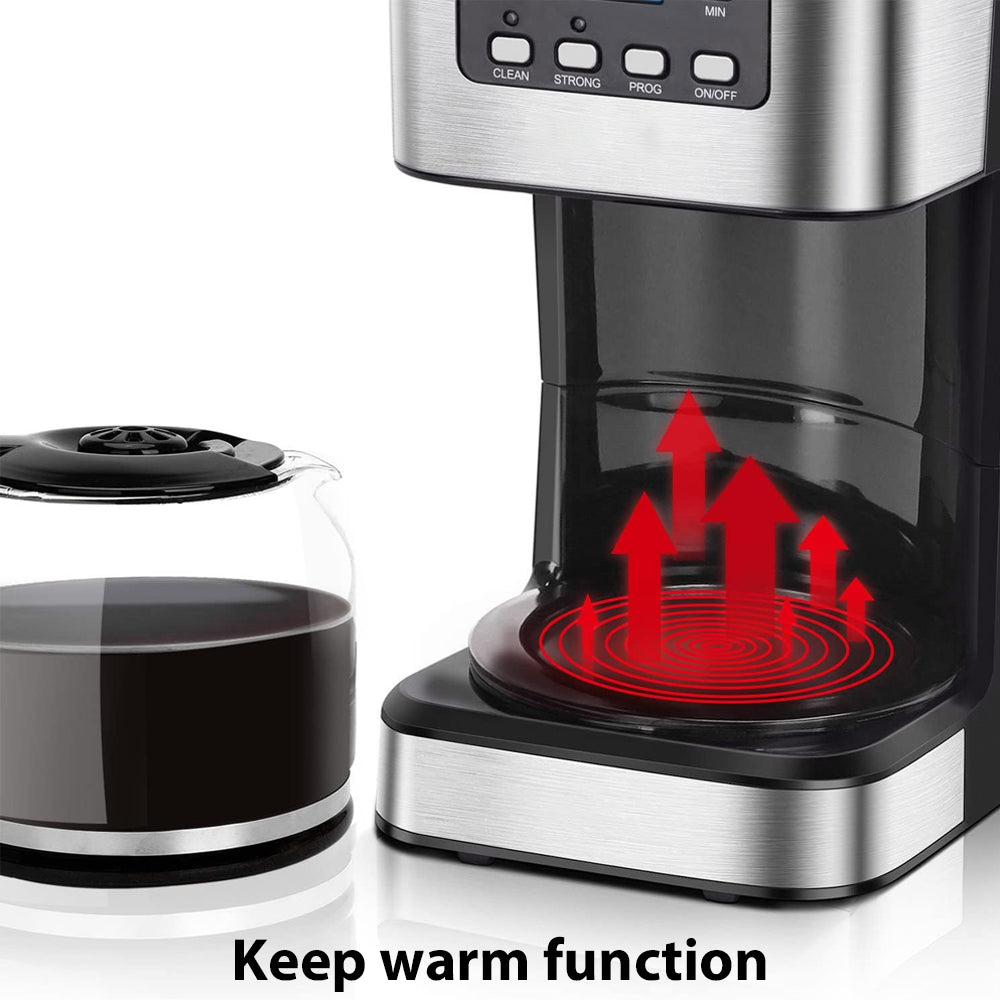 Filter Coffee Maker Machine 1.5L 