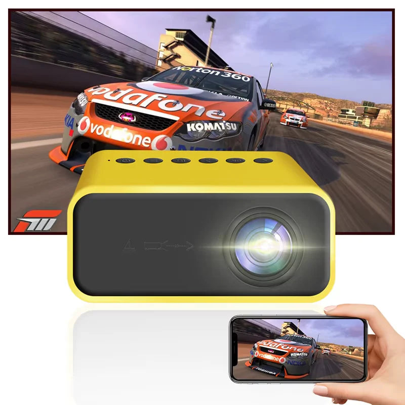 Xiaomi Mini Projector 8K HD - Portable Home Cinema for Kids & Family Entertainment