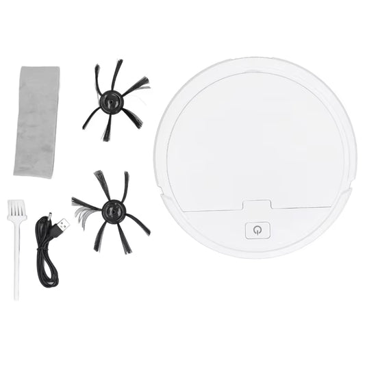 Ultra-Thin 3-in-1 Robot Vacuum & Mop – Sweeps, Vacuums & Wet Cleans Hard Floors