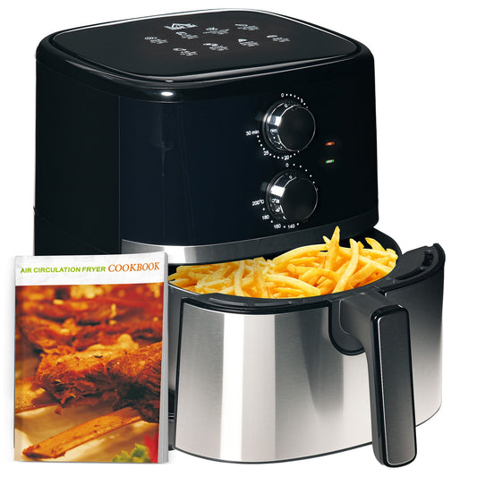 HOMCOM 4.5L Air Fryer – 1500W Healthy Cooking, Rapid Air Circulation