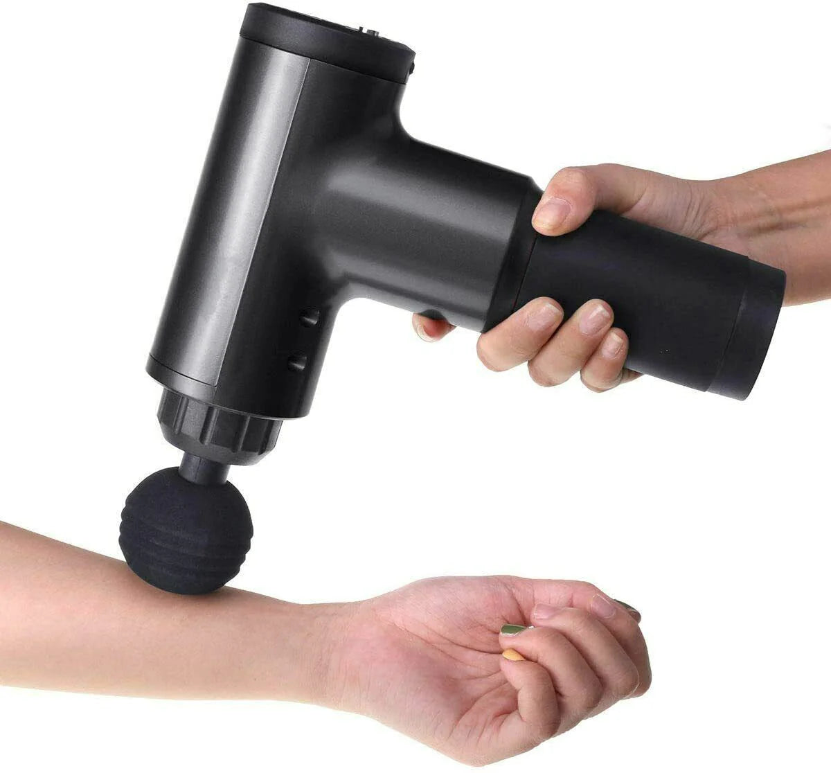 Deep Tissue Percussion Massage Gun with 6 Speeds + 4 Heads