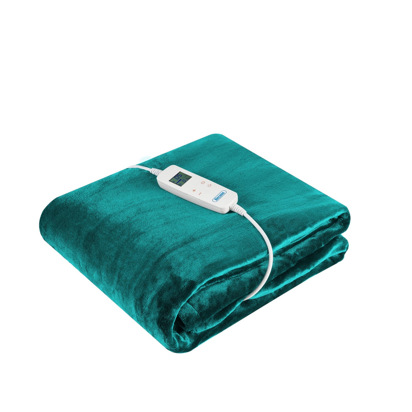 Electric Heated Throw Blanket – 10 Heat Settings, Timer, Washable Fleece