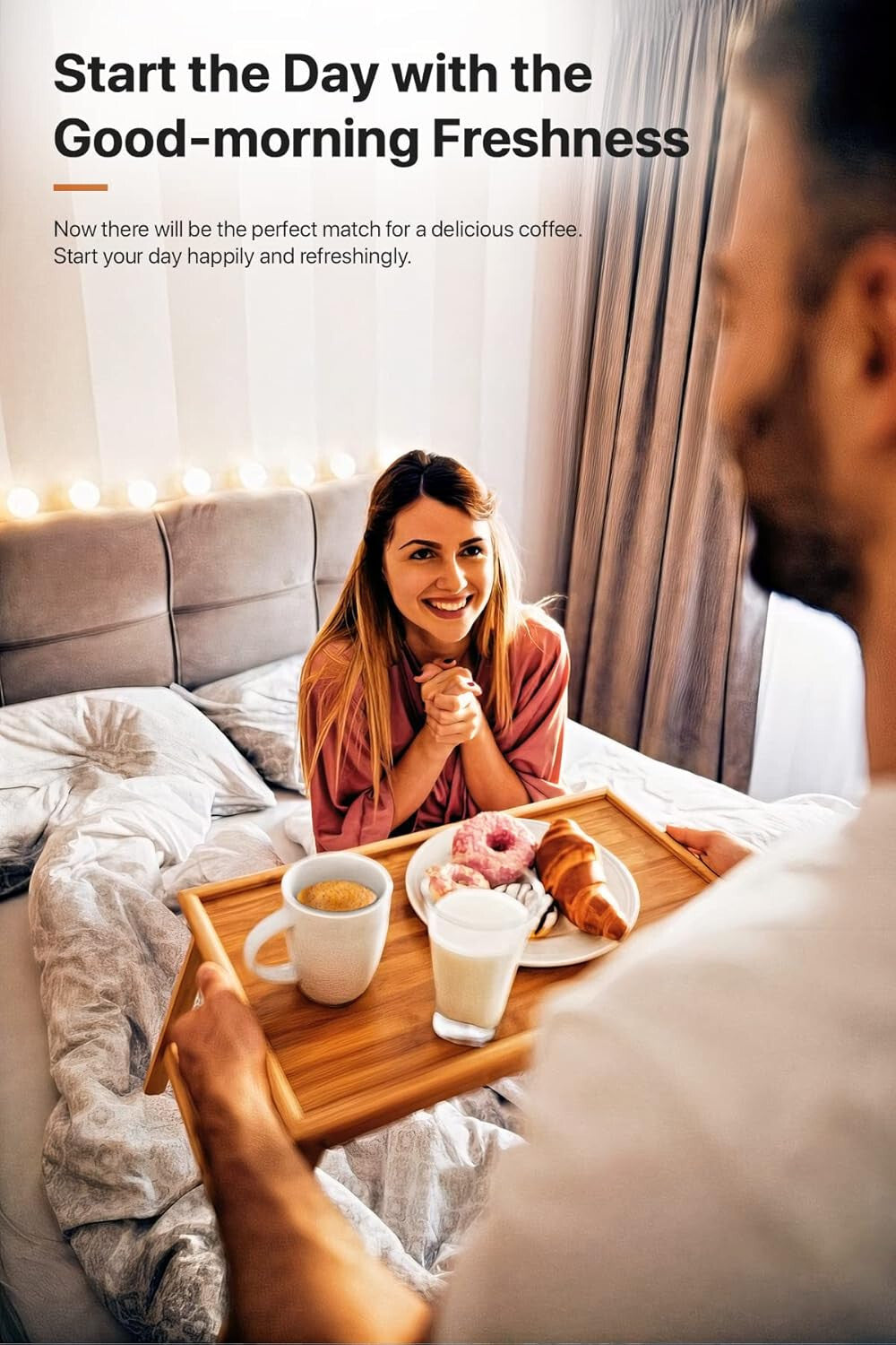 Rechargeable Electric Milk Coffee Frother Whisk Egg Beater Handheld Frappe Mixer