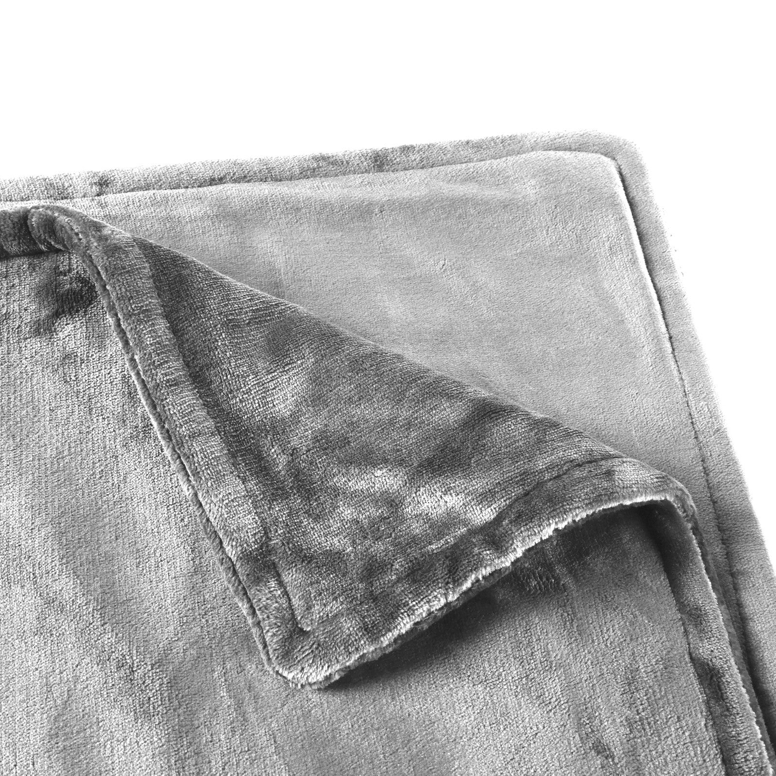 Electric Heated Throw Blanket – 10 Heat Settings, Timer, Washable Fleece