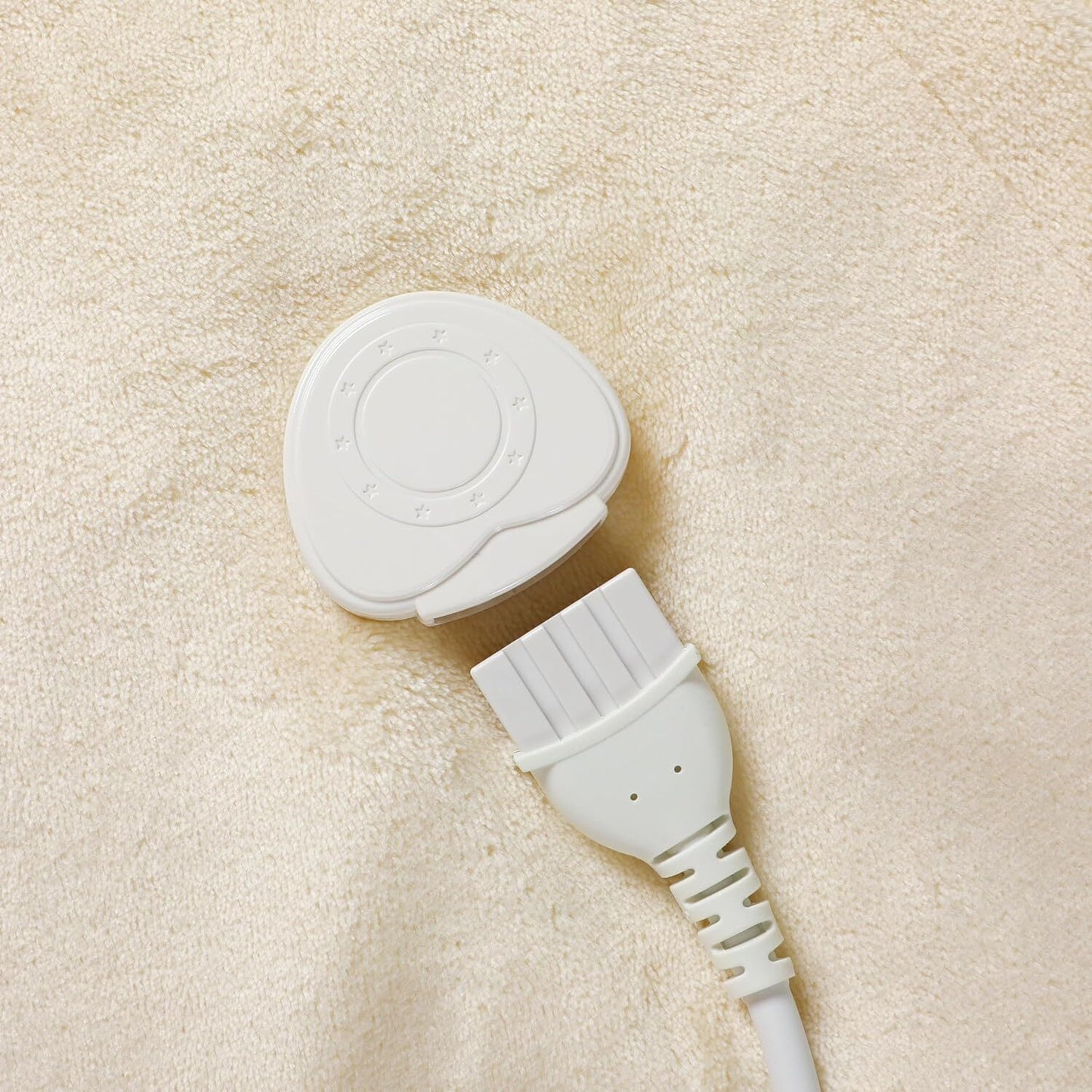 Electric Heated Throw Blanket – 10 Heat Settings, Timer, Washable Fleece