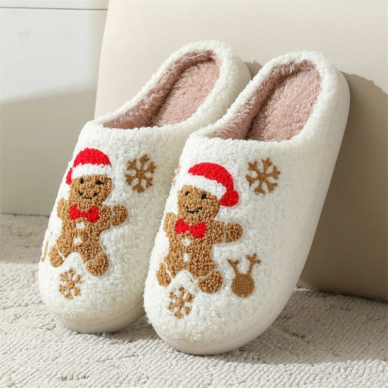 Winter Plush Slippers – Soft Faux-Fur Lining, Warm & Stylish Indoor Comfort