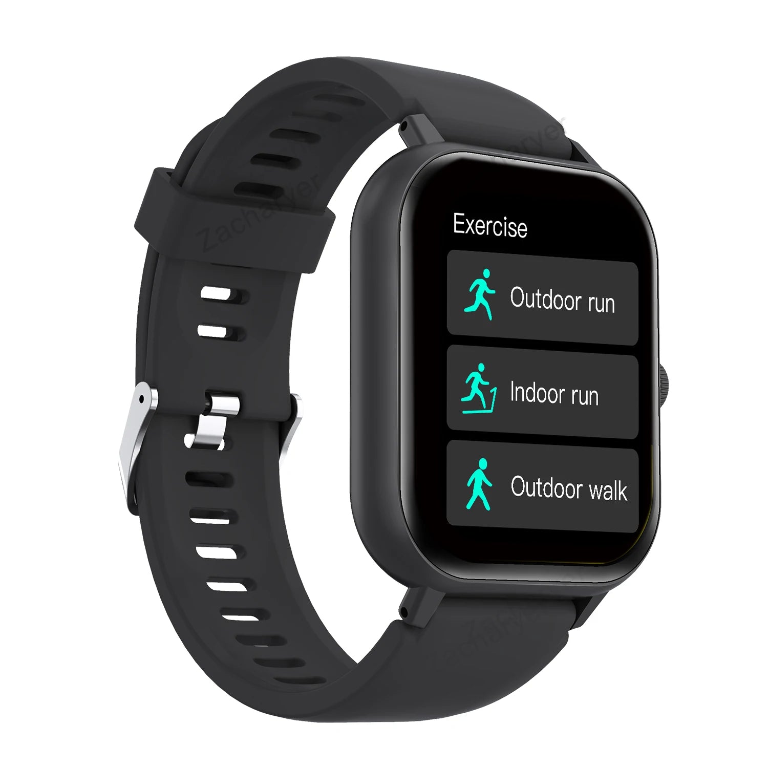 Wireless Smart Watch – Call Alerts, Fitness Tracking, Soft Silicone Strap
