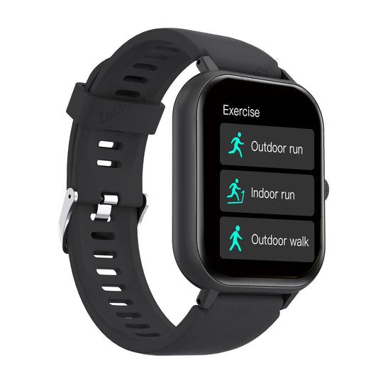 Wireless Smart Watch – Call Alerts, Fitness Tracking, Soft Silicone Strap